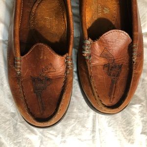 🔥Vintage Leather Pistol Loafers